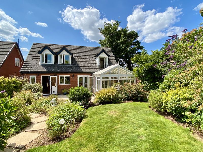 House from garden- click for photo gallery